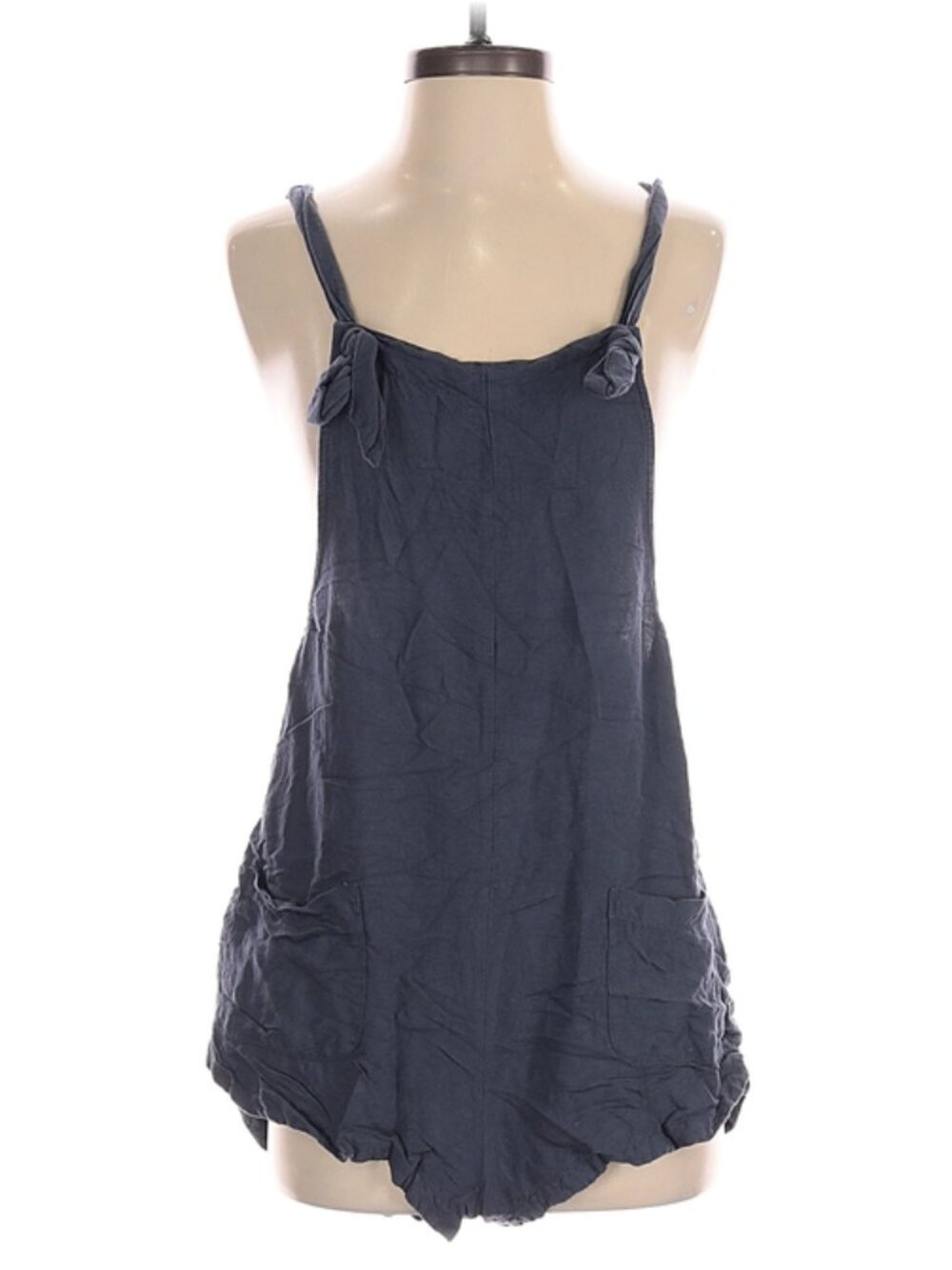 Aeropostale Size XS Navy Blue Short Overalls/Romper